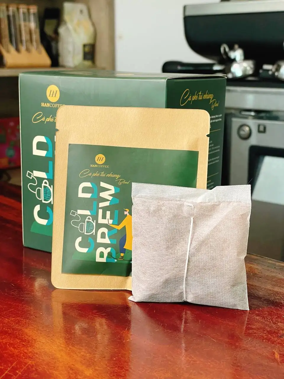 HANCOFFEE Премиум холодное пиво молотый кофе Арабика микс Robusta OEM/ODM обеспечивающий пакет для погружения