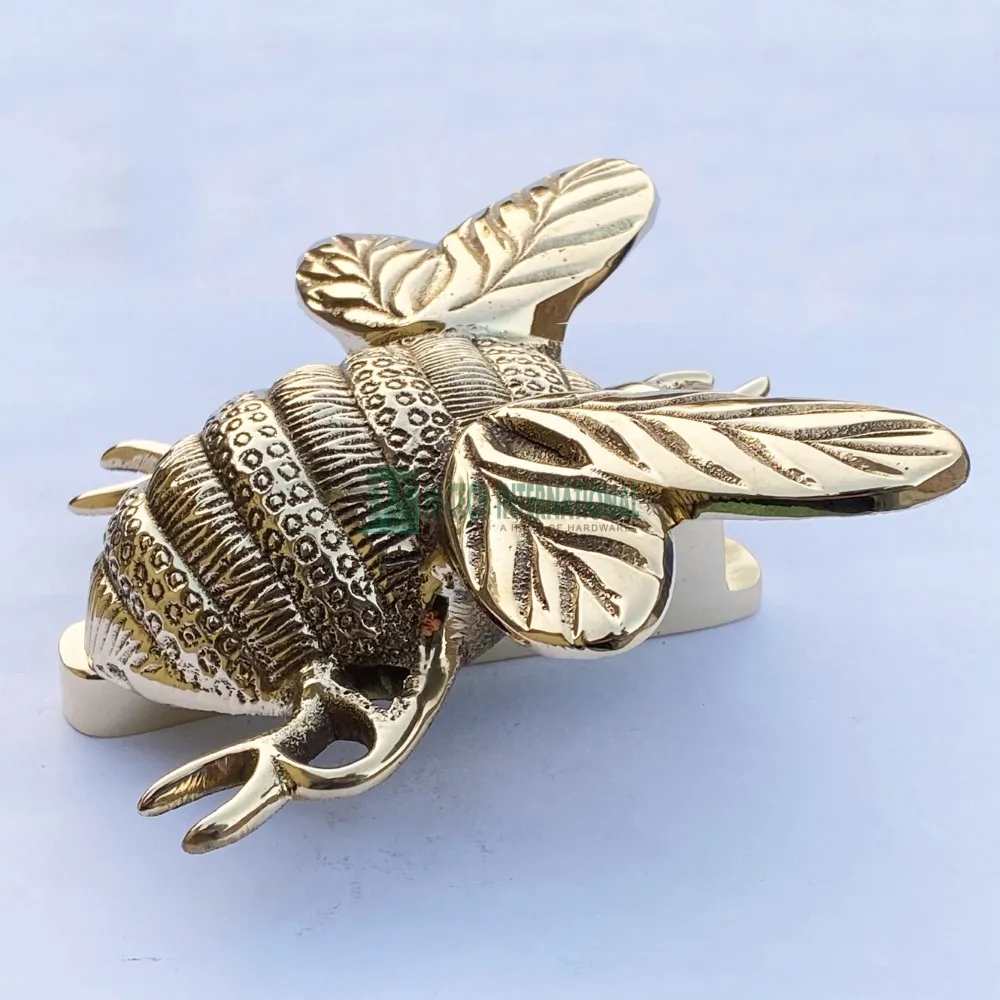 Bee Door Knocker Handmade High Quality Door Hardware Wholesale Bulk India Manufacturer Animal Door Knocker