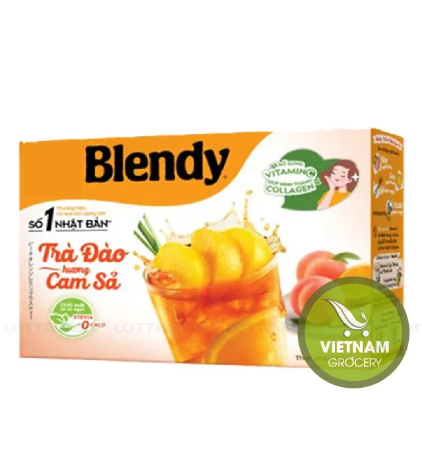 Vietnam High-Quality Blendy Fruit Tea - Peach Tea with Orange and Lemongrass flavor