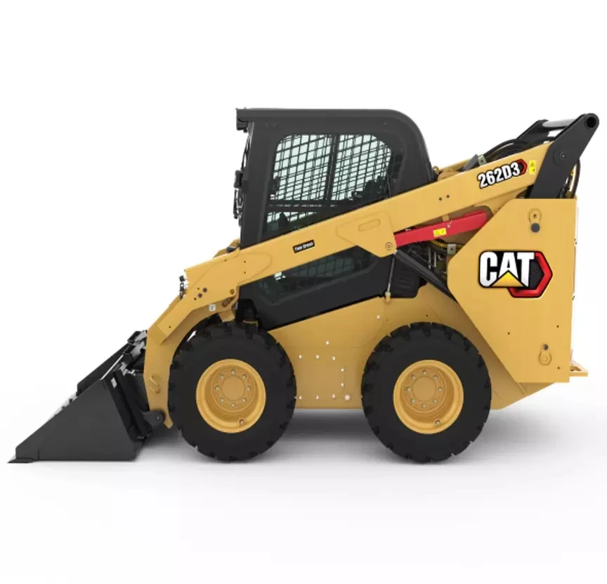 Погрузчик с бортовым поворотом Caterpillar 262D3, б/у колесный погрузчик с бортовым поворотом, многофункциональный Cat