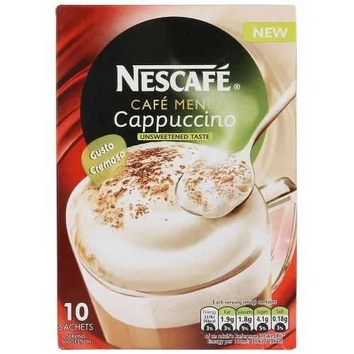 Купить Nestle Nescafe Золотой капучино пакетик Для саше со вкусом премикса растворимый кофе