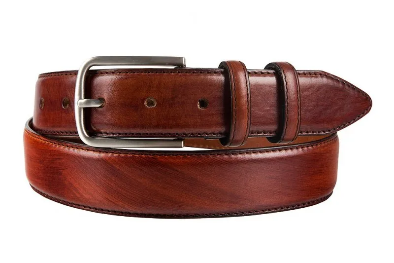leather belt customization logo size genuine leather belts