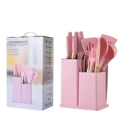 Wooden Kitchen Utensils Set Kitchen Cooking Tools Accessories for Cooking Pots 2022