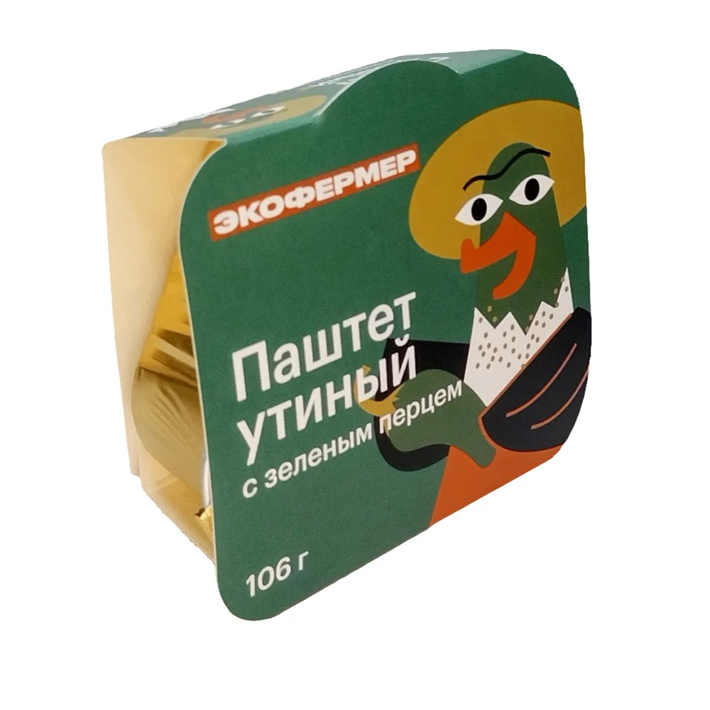 Утиный паштет с зеленым перцем оптовая цена натуральный продукт