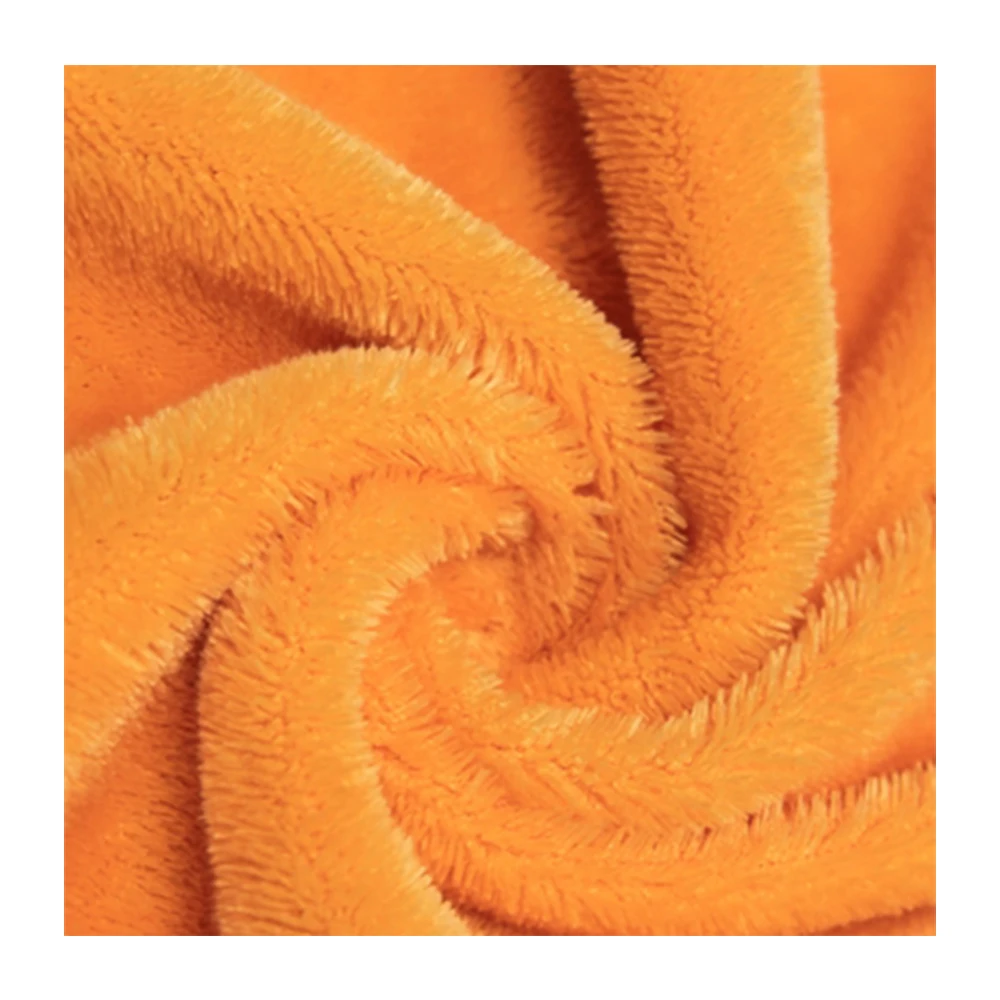 Thailand Textile High Quality 100% Knitted Fabric For Blanket Warm Super Mohair Multi Color
