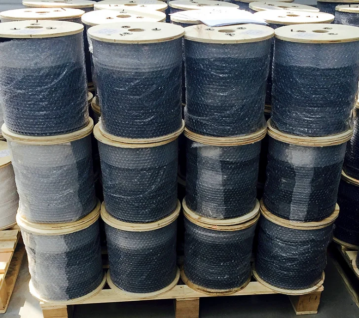 FTTH OEM Indoor Outdoor Cable Single Mode G652D 1-12 Core Fiber Optic Cable Communication Cables