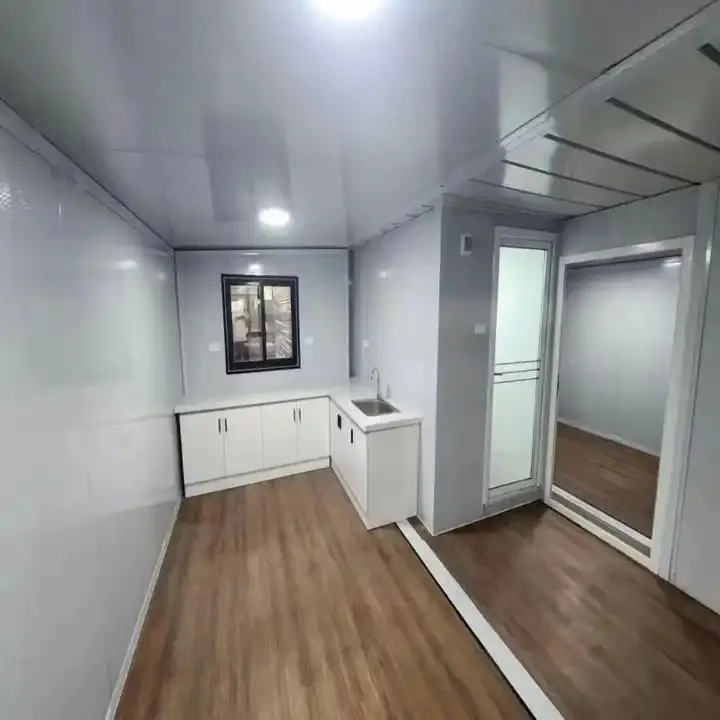 Waterproof Houses 40 Ft Expandable Mobile Home Caravan Portable Houses 2 Bedrooms 4 Bedroom Expanding Container House