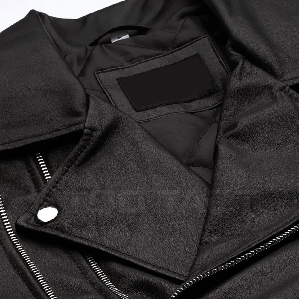 Wholesale Fashion Men Leather Jacket Fashion Men PU Leather Jacket High Quality Leather Jacket