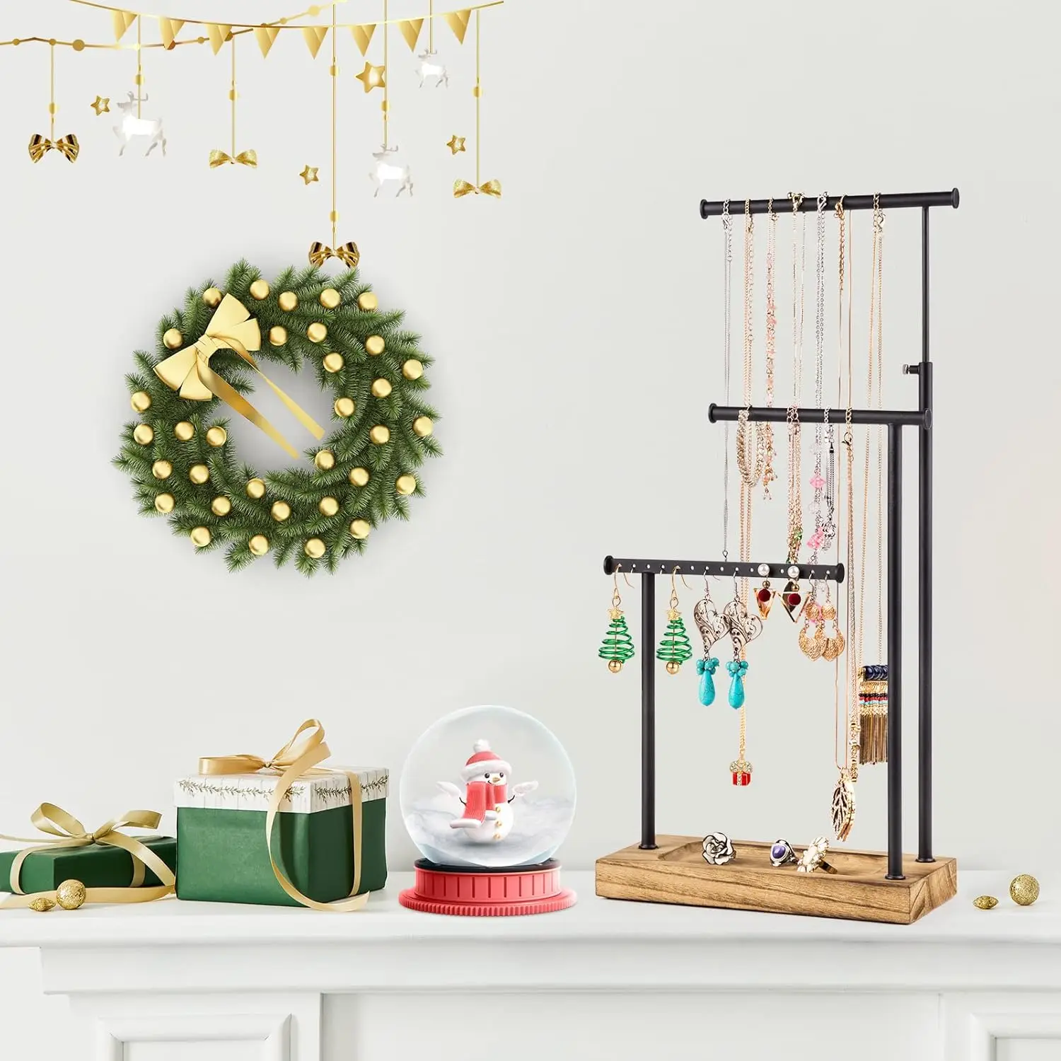 Подставка-органайзер для ювелирных изделий из Золотого Металла