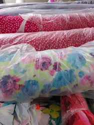 Jenny stock lot. made in Korea stock ITY Print fabric  95% polyester 5% spandex textile beautiful flower design best quality