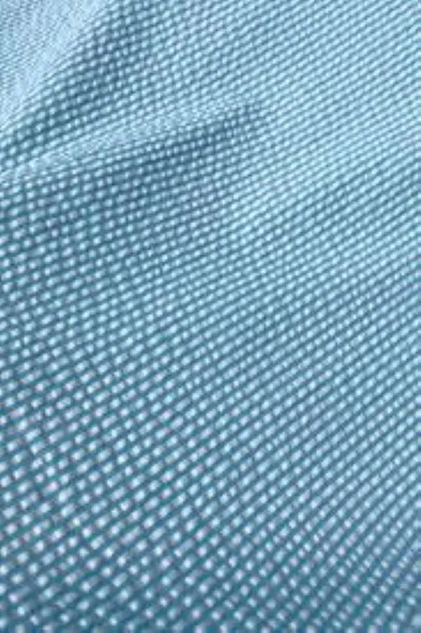 Durable Cotton Canvas Seer Sucker Fabric For Washable Cotton Yarn Dyed Fabric With Custom Color Design Cotton Seer Sucker Fabric