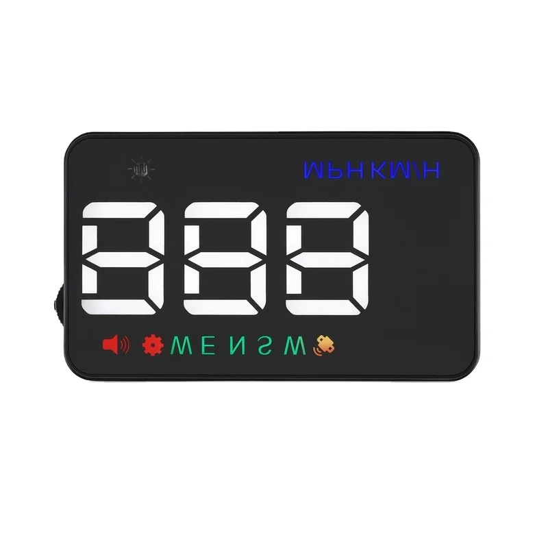 LR AUTO wholesale All car models High Quality Car HUD  3.5 inches On board Head Up Display Overspeed prompt Fatigue driving alarm