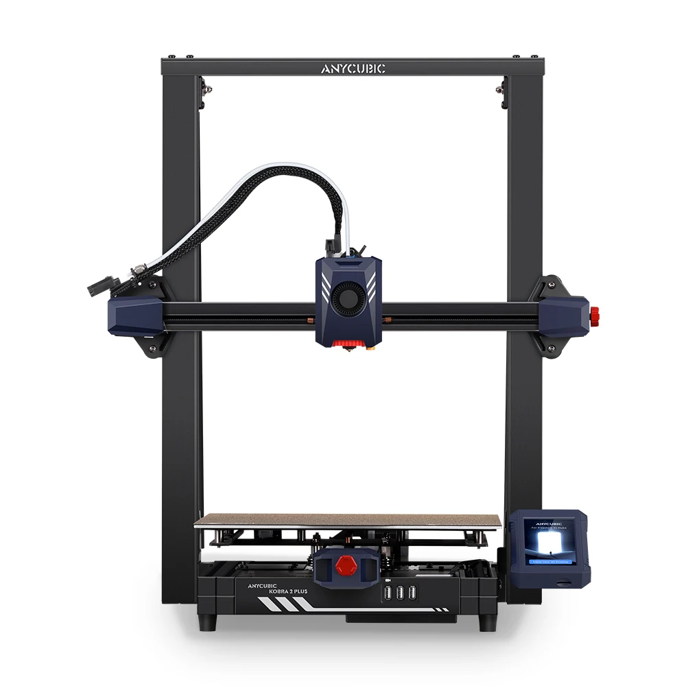 3D принтер Anycubi Kobra 2 Plus 500 мм/с высокоскоростная печать с автоматическим выравниванием 400*320*320 мм