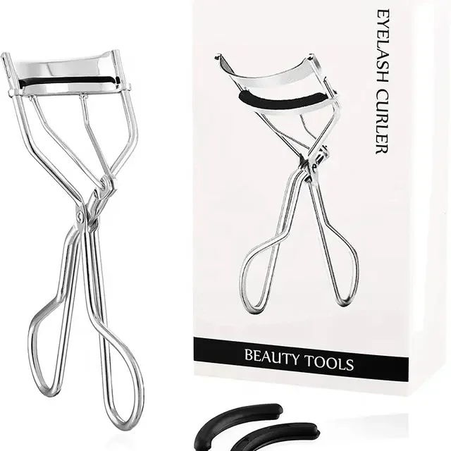 High Quality Stylish Stainless Steel Eyelash Curlers Wholesale Eye Curling Clip Mirror Polish Beauty Tool Eye Lash Curler Paper