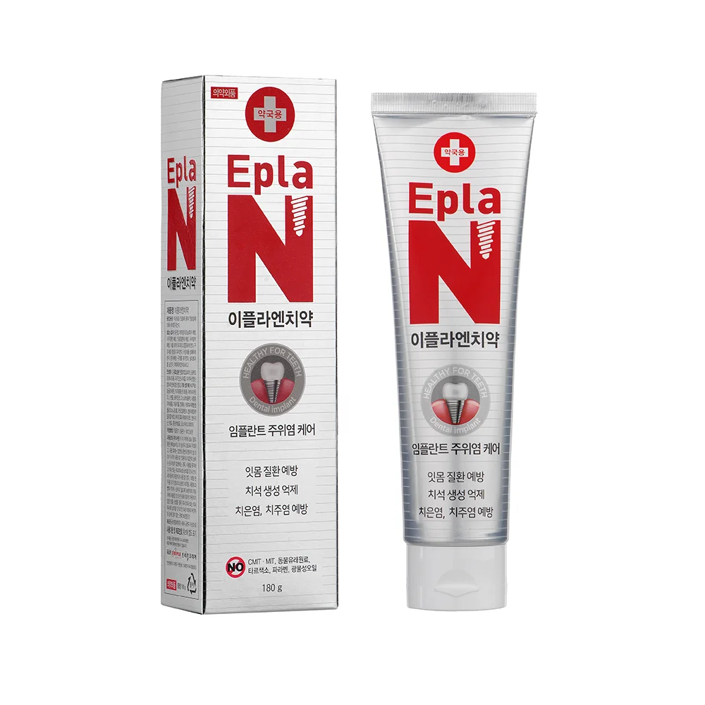 High Quality EPLA-N Toothpaste for Implant gum health care Caries prevention Remove bad breath premium ingredients