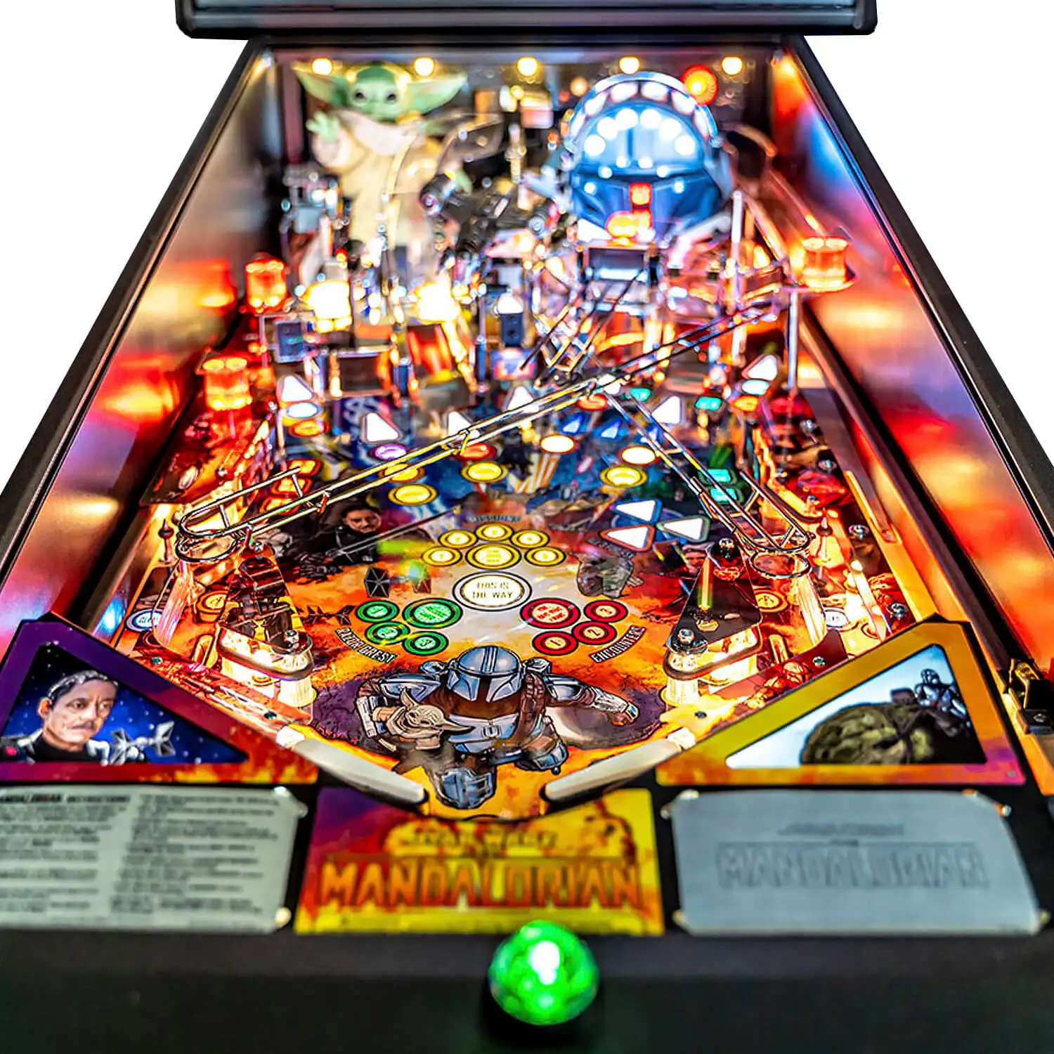 Original The Mandalorian Pro Pinball Machine