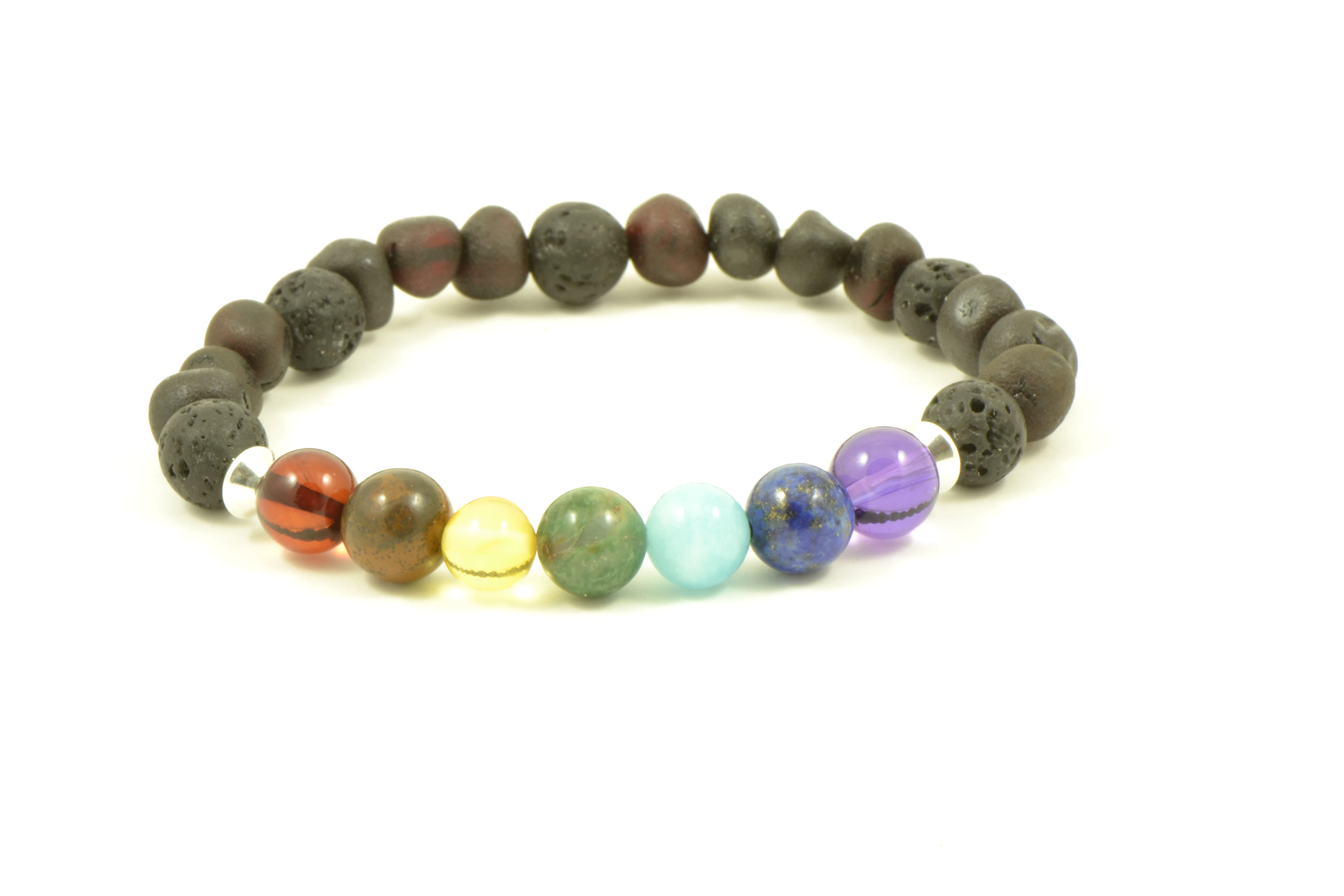Baltic Amber Chakra Healing Bracelets and anklets , Adult and Bracelets , Various Sizes