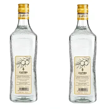37.5% Alcoholic Beverage Wholesale Price Natural Botanicals Bottle Blended Floral Notes Spanish Gin Special Zafiro Premium Gin