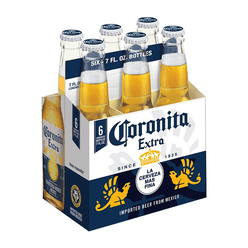 Corona Extra Lager мексиканское пиво 24 упаковки пива 12 унций