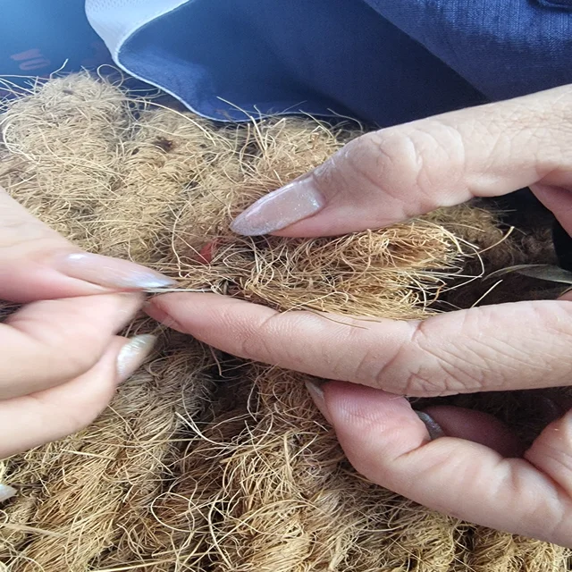 2024 Strong and Durable Product Coconut Fiber Suitable For Outdoor Garden And Farming With 200m Length Thick 0.6 - 1 In VietNam