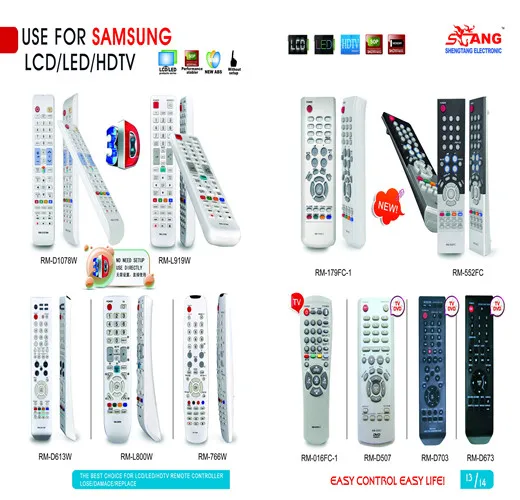 Multifunction Universal TV Remote Control Metal Rolling All Brands HDTV LCD Set Top Boxes Digital Media Players Replaced Remote