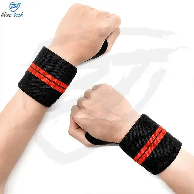 Wholesale sports wrist brace weightlifting powerlifting wrist straps support wraps belt 2024