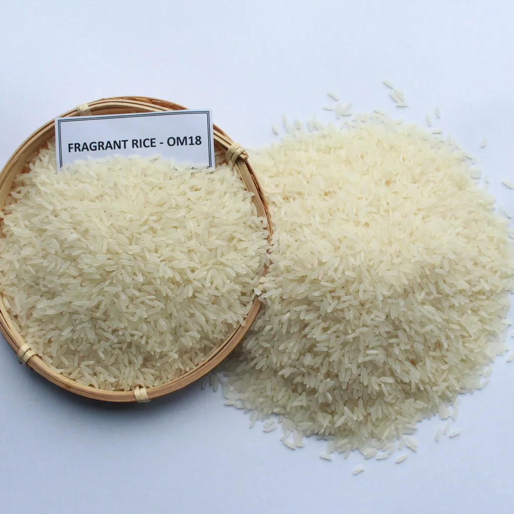 Fragrant  OM18/Jasmine rice white fragant rice from Loc Troi in Vietnam for EU market