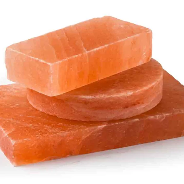 Healthy Himalaya Pink Himalayan Salt Bricks Premium Quality Home Decoration One Side 8 x 4 x 1 Price