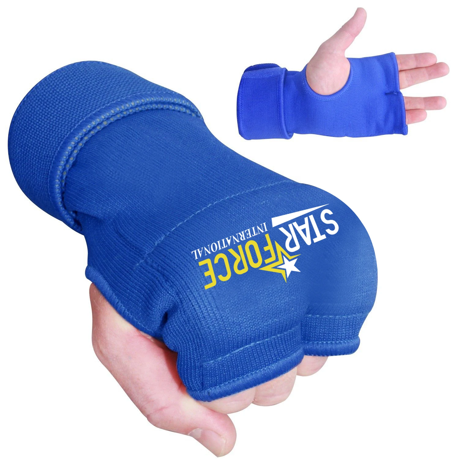 Padded Inner Gloves for Boxing Elastic Hand Wraps with Training Gel Quick Boxing Wraps and Bandages for Men & Women - Wrist