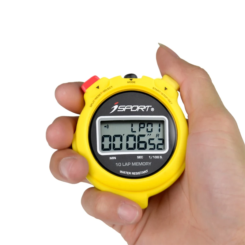 Hot sale Waterproof  Alarm Clock Timer Activity Sport Training Stopwatch