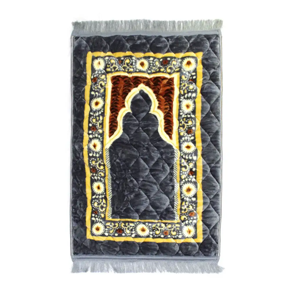 Professional Pakistan Manufactures Islamic Design Soft Feeling Muslim Prayer Rugs Top Selling Products Prayer Mat For Gifts