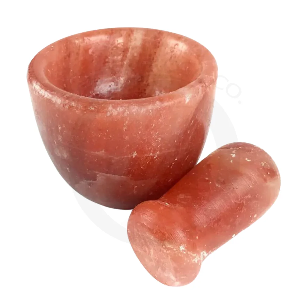 Pink Rock Salt Mortar And Pestle Premium Salt Products Manufacturer From Pakistan Himalayan Salt Mortar And Pestle