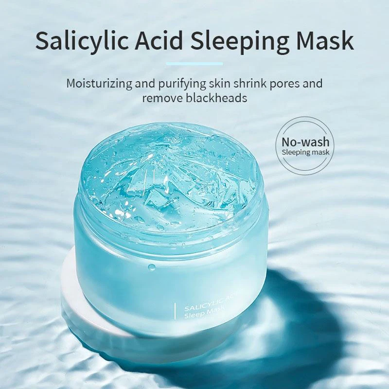 Facial Salicylic Acid Collagen Kit Oil Control Lightening Rejuvenating Remove Anti Acne Skin Care Set