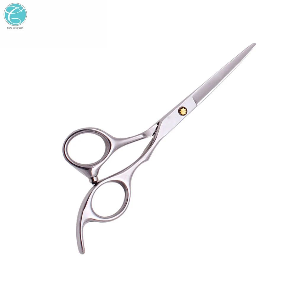 New Design Customized Logo Printing Light Weight Best Design Stainless Steel Material Barber Scissors
