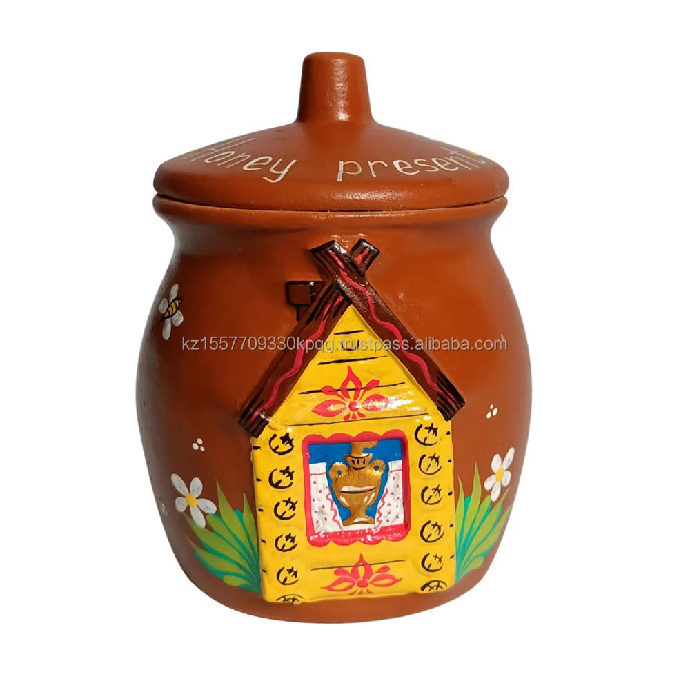 Wholesale All-purpose Honey in a pot Weight 650 g best quality from Kazakhstan factory