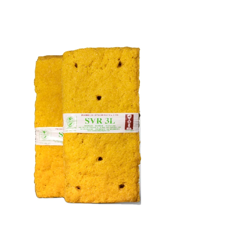 SVR3L - 00100 - High Quality Wholesale Yellow SVR 3L (TSR 3L) Natural Rubber with Wooden Pallets packaging from Vietnam