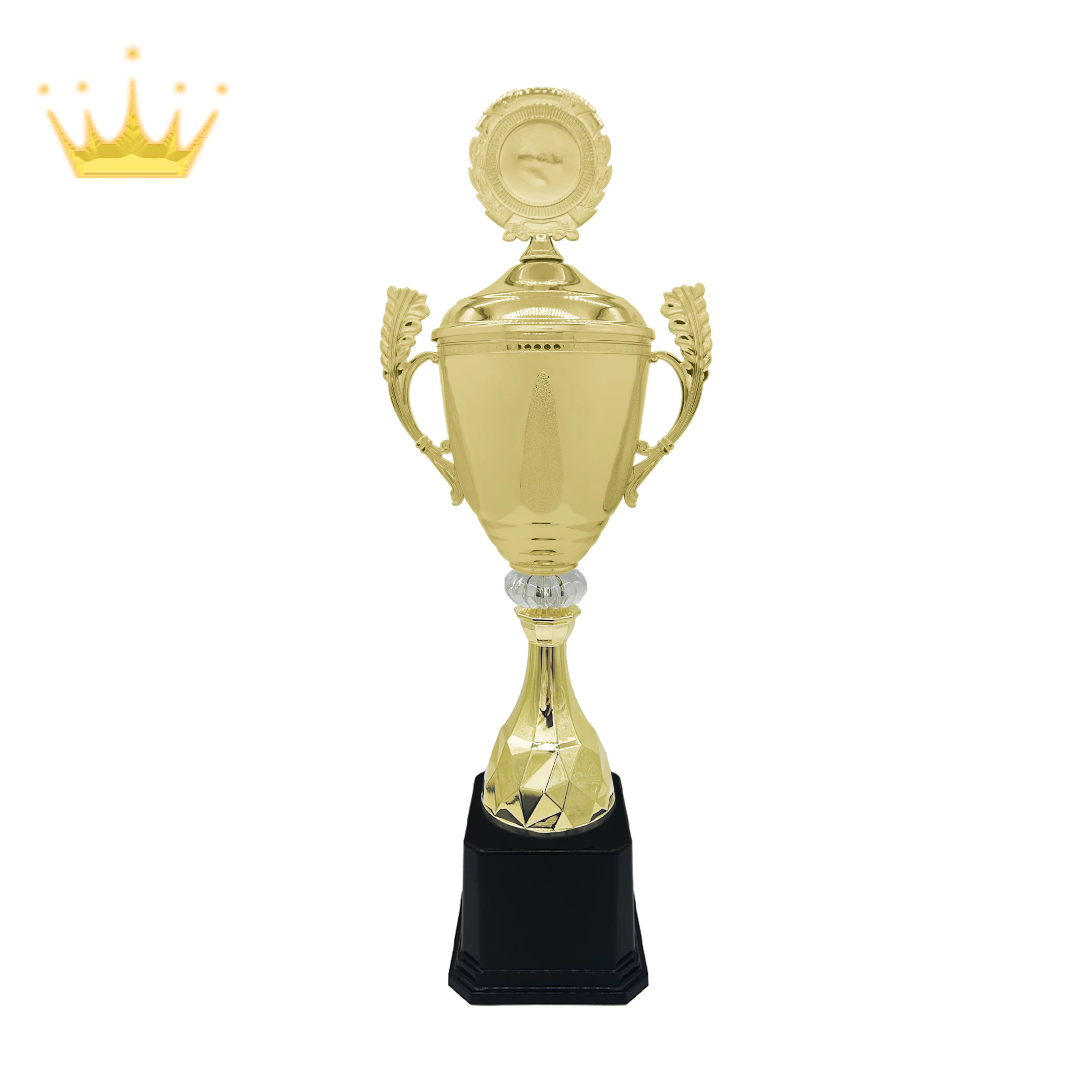 Best Price for Exclusive Tall Plastic Trophy Assembly With Medal Top Design for Logo for Event Competition Souvenir