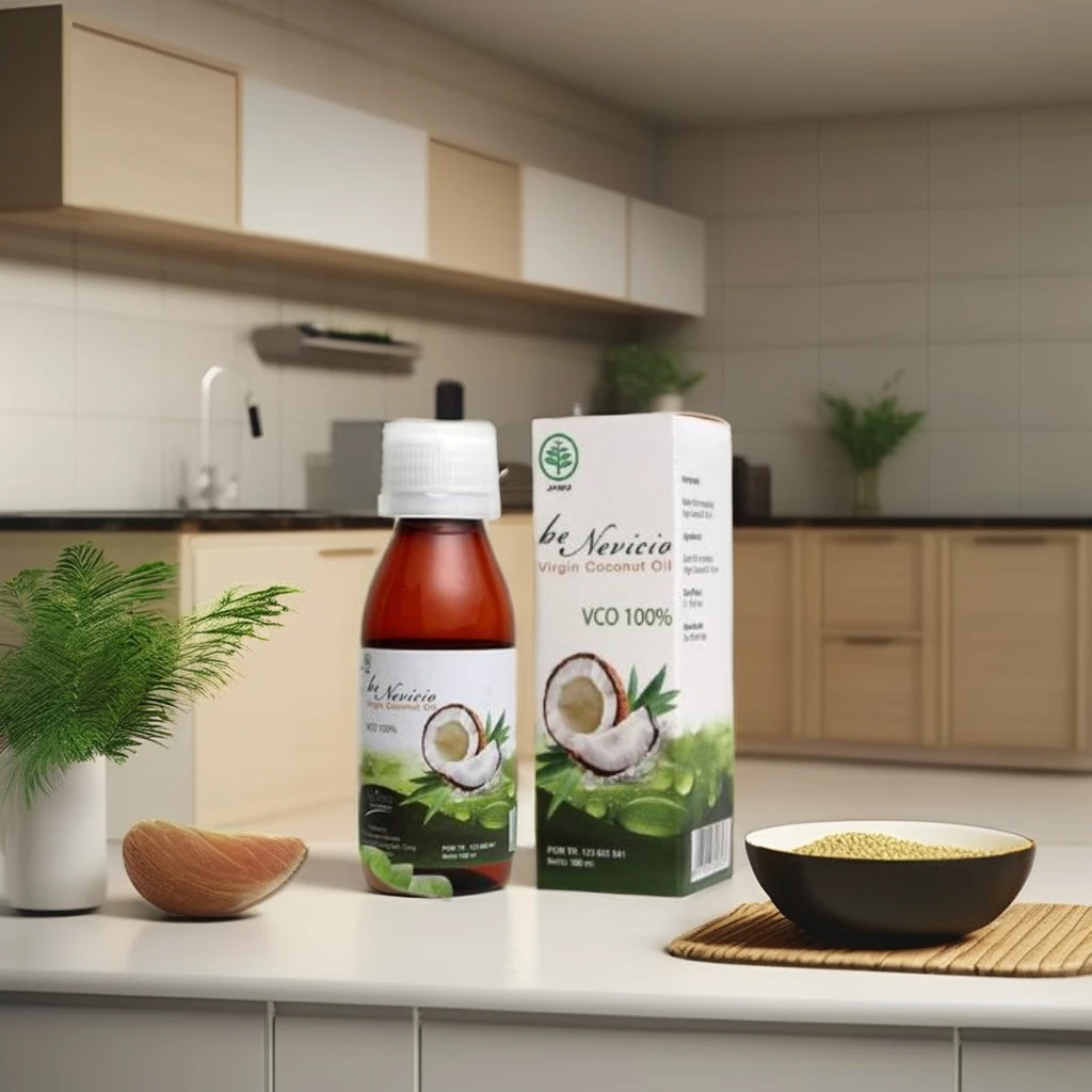 Nucivera 100% Fresh Coconut VCO Cold Pressed Process 100ml Plastic Bottle Packed Agriculture Product From Indonesia