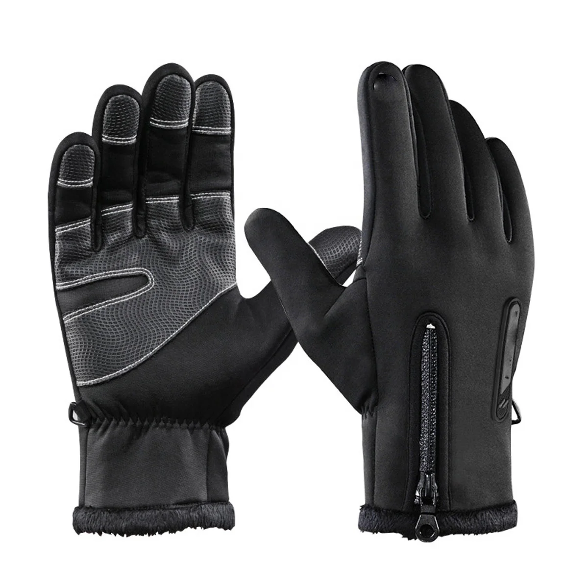 OEM Cycling Gloves Thermal Windproof Touch Screen Gloves Bicycle Motorcycle Skiing Sports Gloves