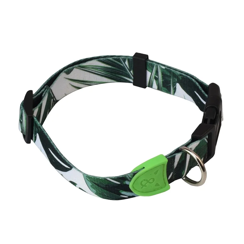 Retractable Buckle Neck Pet Collar Large Golden Retriever Dog Sports Dog Collar out door training