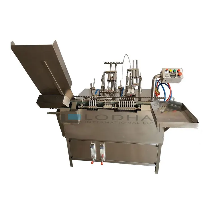 Trusted Wholesale Manufacturer High Speeded Pharmaceutical Use Automatic Single Head Ampoule Filling and Sealing Machine