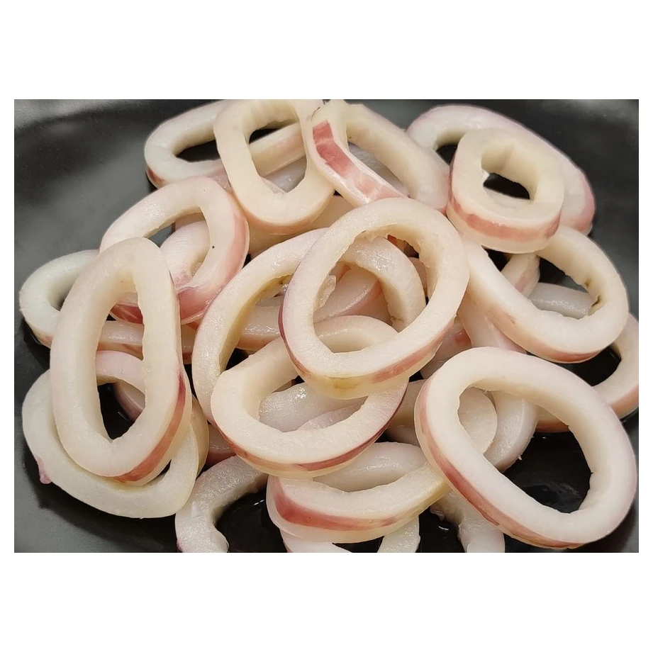 High quality manufacturer frozen giant squid squid rings indian ocean squid ring 3-8cm
