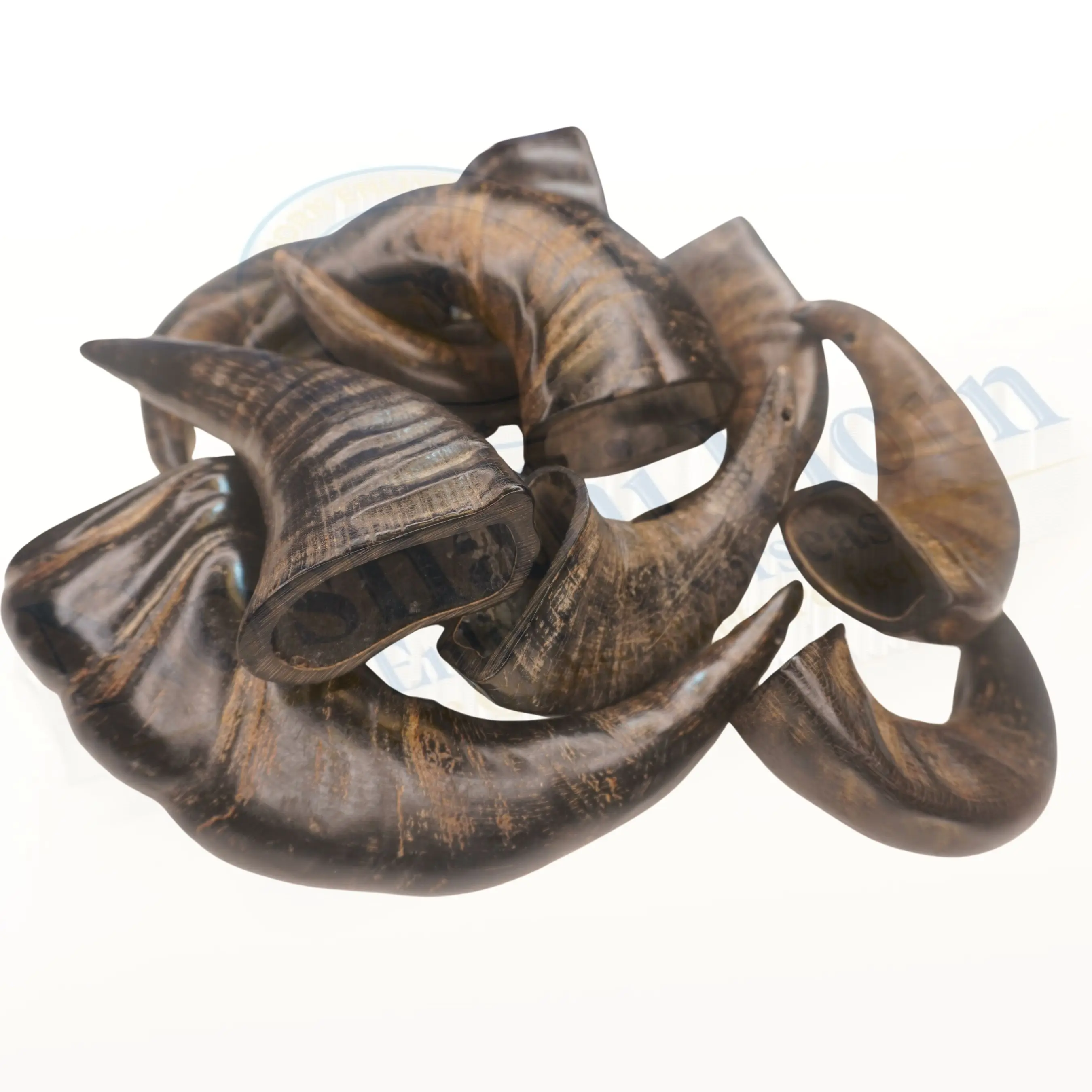 High Quality Natural Buffalo Horn Pet Food Dried Water Bully For Dogs Genuine Indian Exporter Pet Chew Toy For Sale