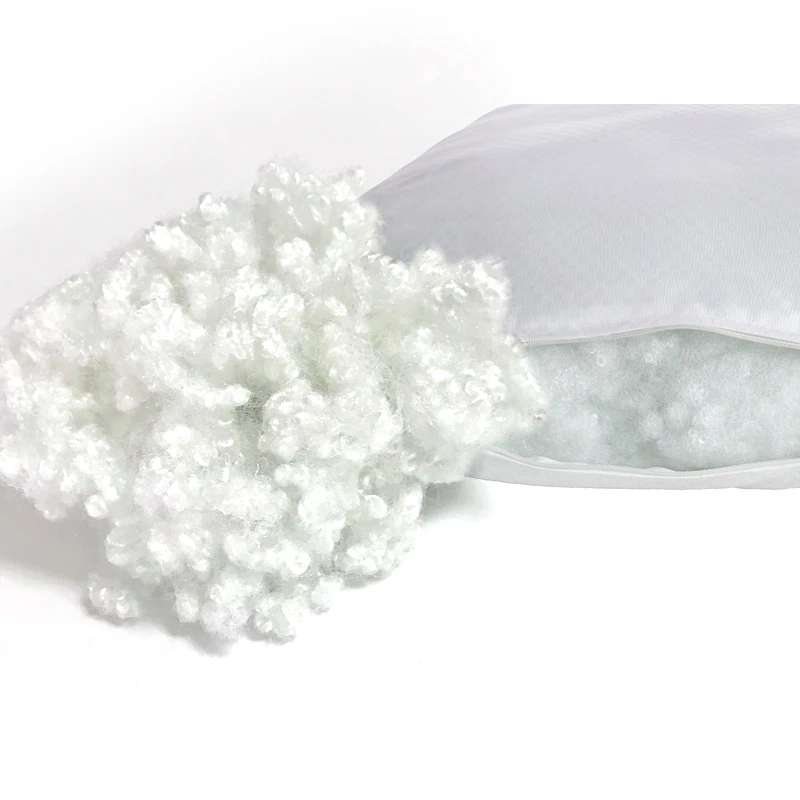 Premium 3D / 7D Hollow Conjugate Siliconized Polyester Fiber Suitable For Fill Pillow Stuff Toys Cushions and More