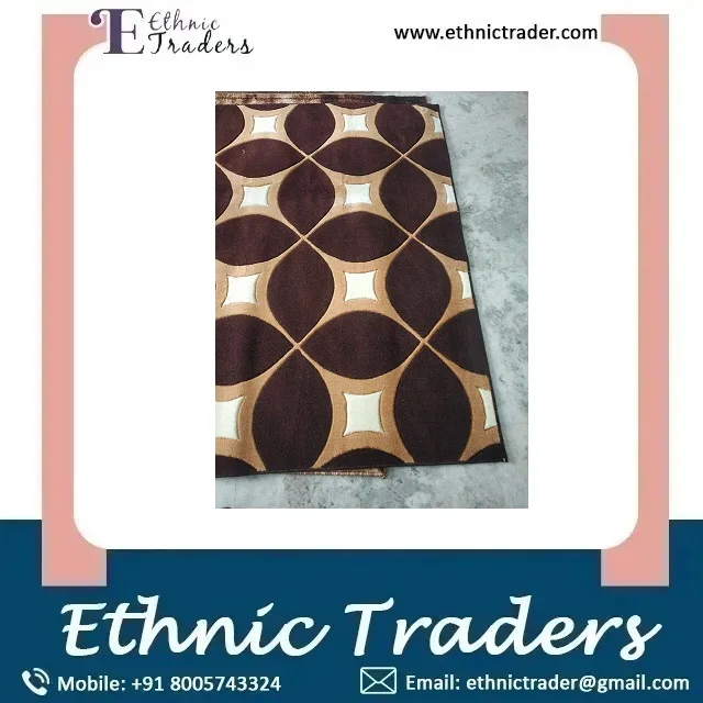 High Quality Home Textiles Embroidered Carpets Kashmiri Rug Carpet for Bedroom and Restaurant Use at Wholesale Price