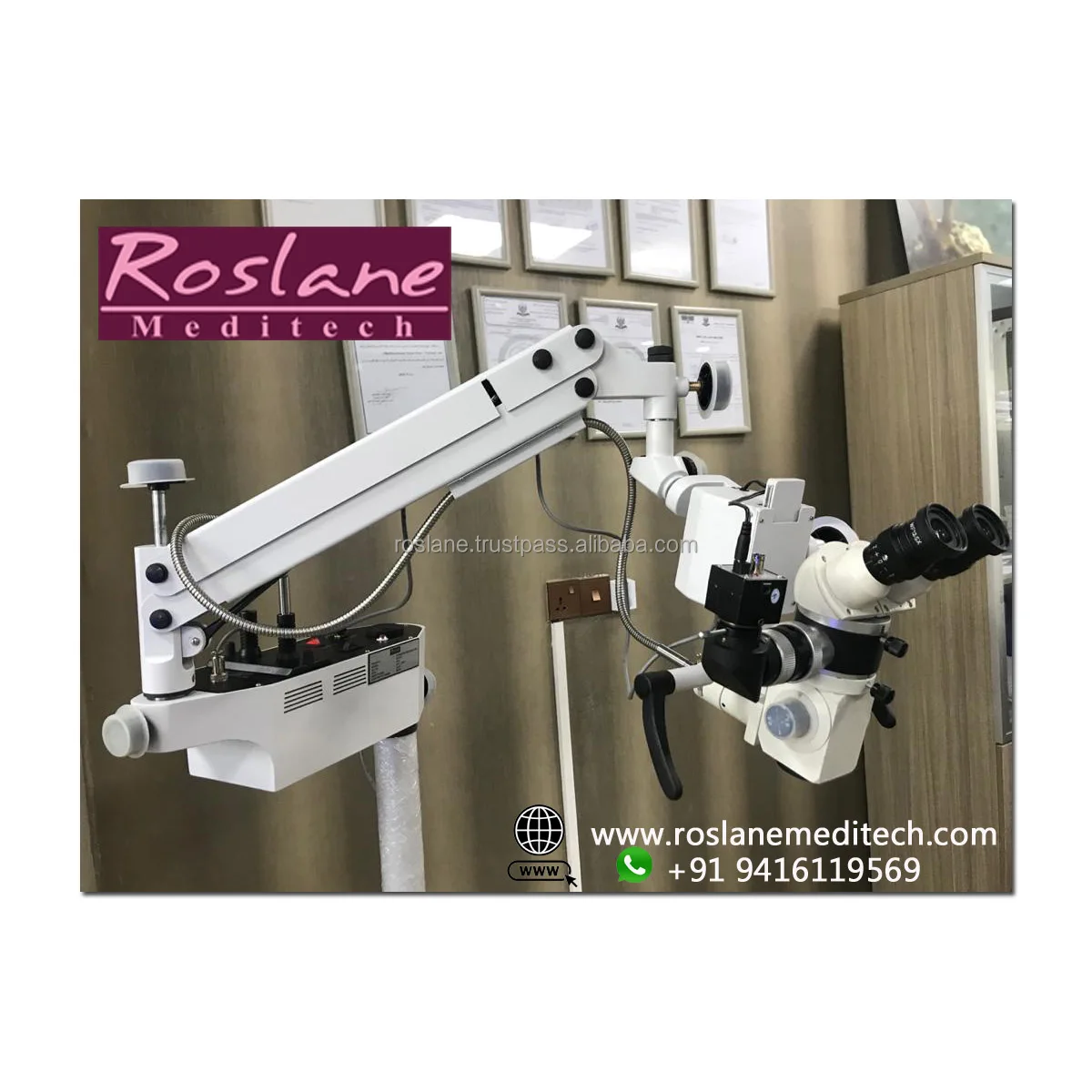 ROM-6 CE approved neurological Surgical Operating Microscope for neurosurgery / Facial / Brain surgery / ENT Surgery
