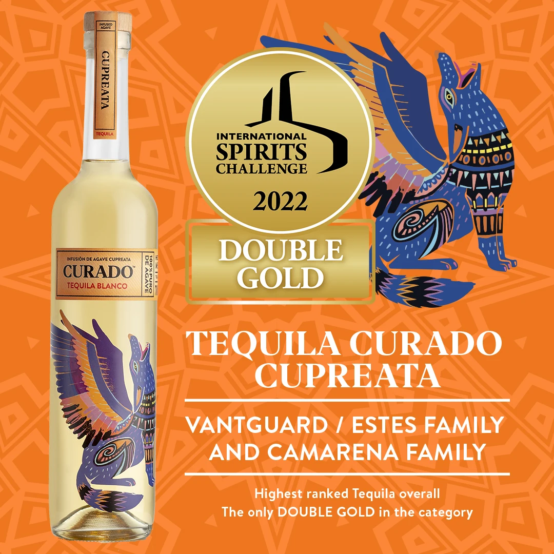 40% г., алкогольные напитки teквила CURADO CUPREATA, специальные напитки для коктейлей, ароматизаторы AGAVE из Мексики, сделано в Мексике