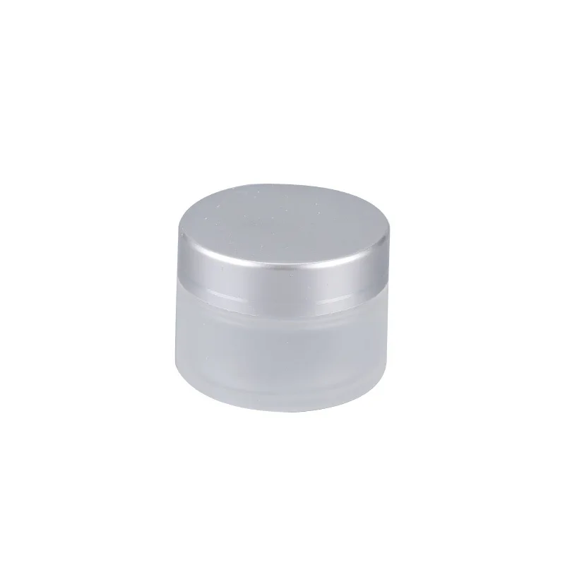 2024 wholesale factory 5g 10g 15g 20g 30g 50g 100g Cosmetics Skincare Eye Cream Containers Face Cream Glass Jar with Lid