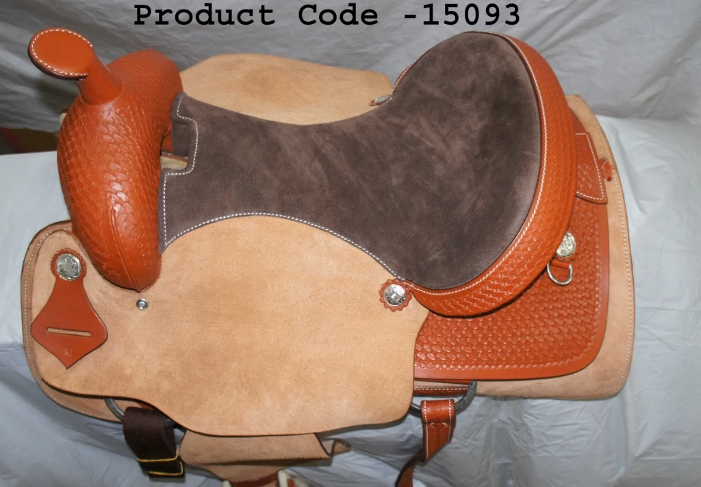 Western Leather Saddle High Quality Best Selling 100% DD Leather Western Horse Saddle Brown D Brown Tan Natural Colors