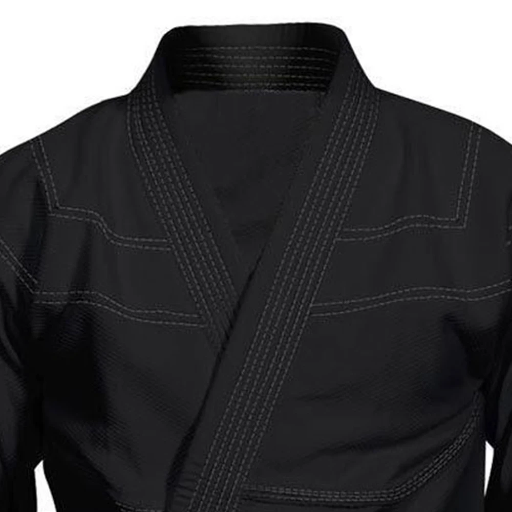 100% Cotton Judo Uniform Martial Arts Clothes black judo Suit Unisex Judo Clothing On Selling